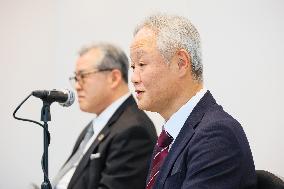 Japan Marine United (JMU) President's inauguration press conference